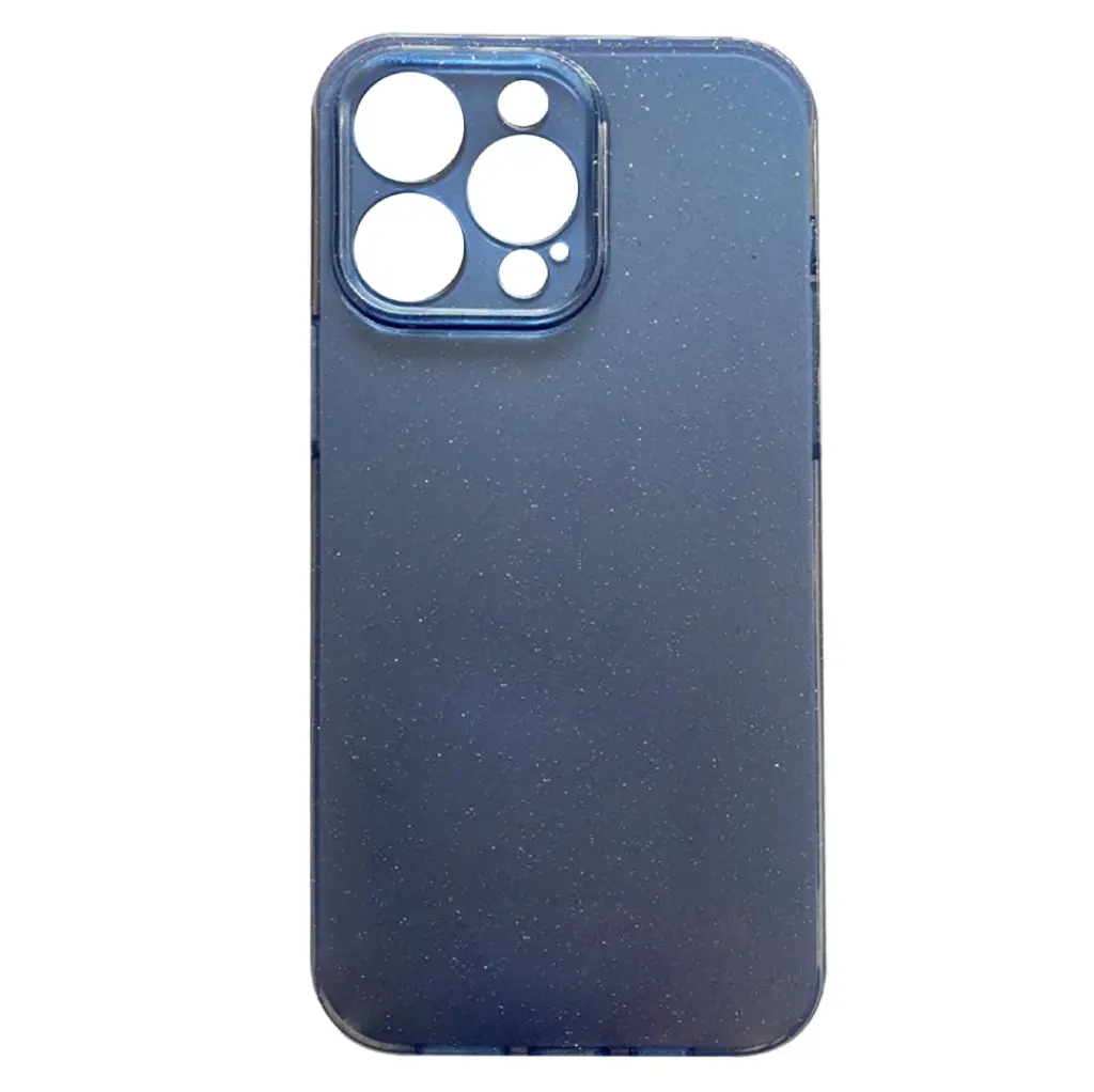 IPH 12 SHINY CASE BLUE