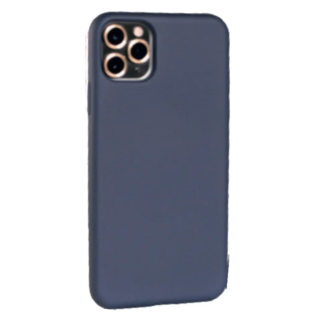 IPH 13 PRO SILICONE CASE BLUE