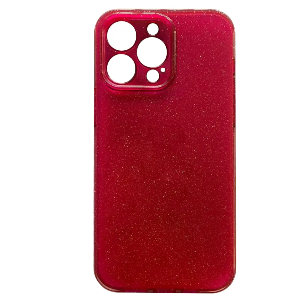 IPH 14 PLUS SHINY CASE RED