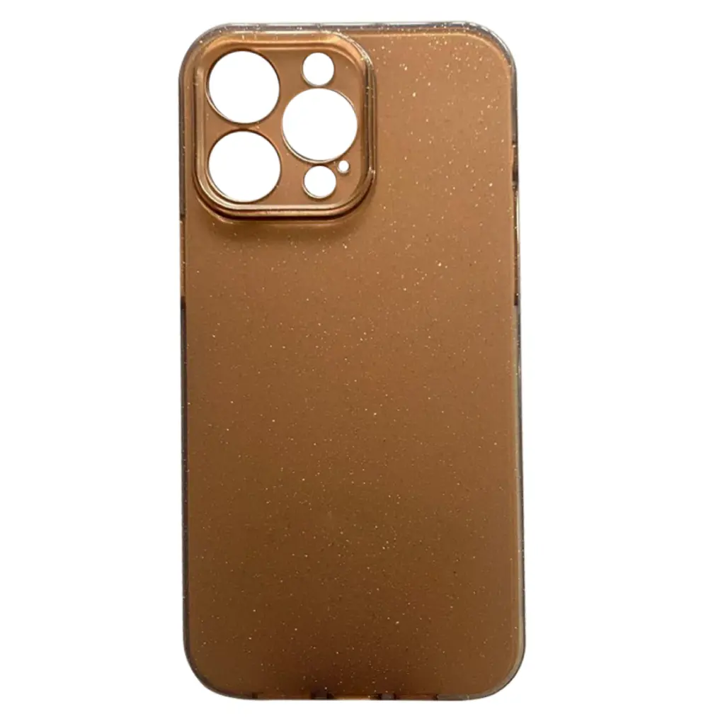 IPH 14 PRO MAX SHINY CASE GOLD
