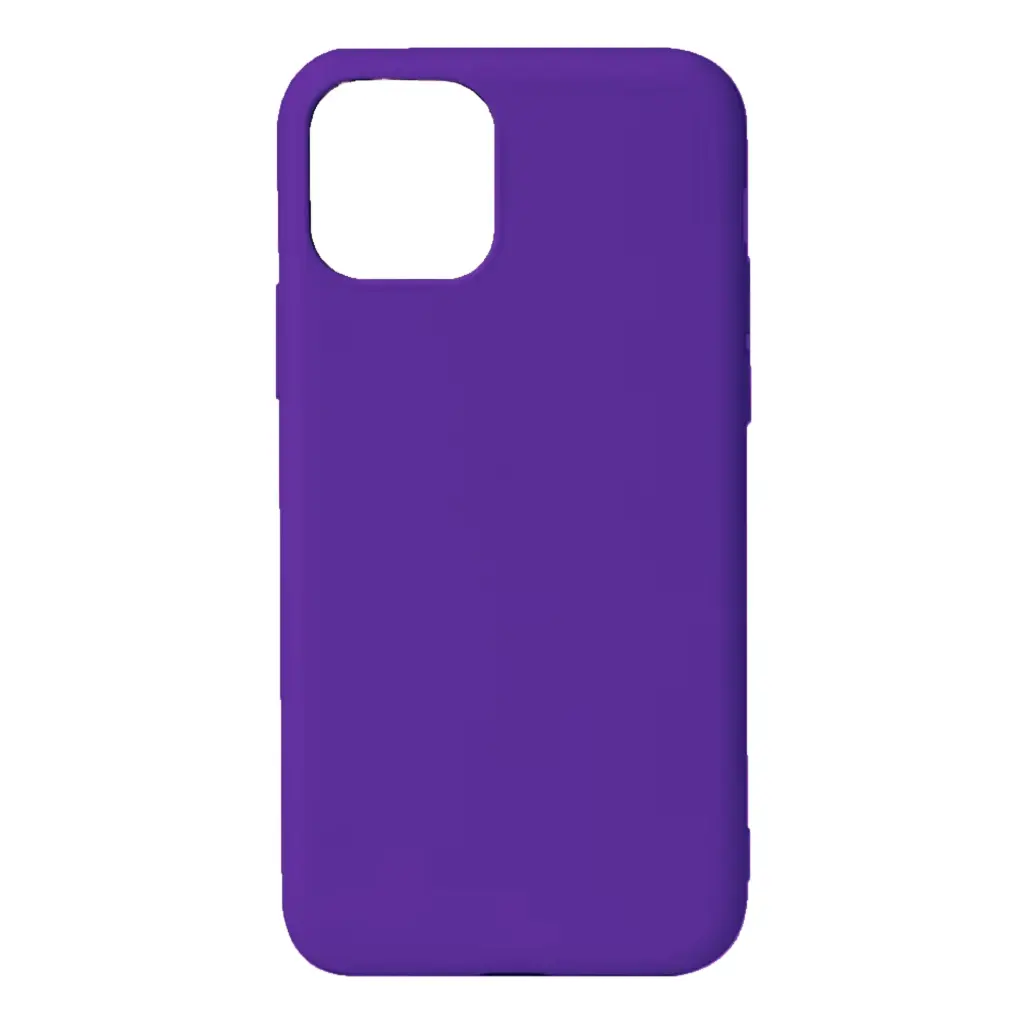 IPH 15 PRO SILICONE CASE PURPLE