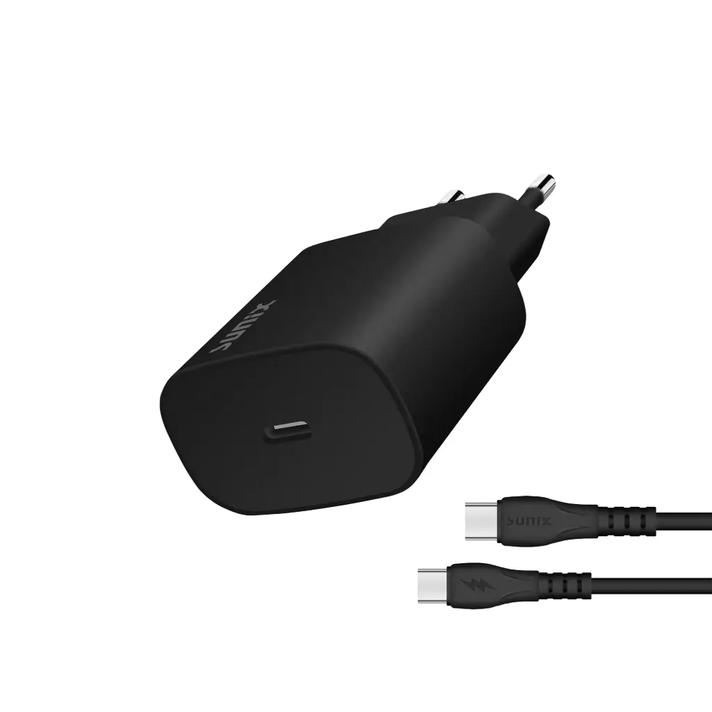 S40 CHARGER TYPE-C BLACK