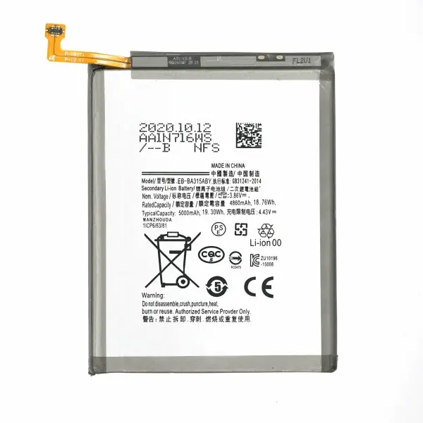SUNIX Battery EB-BA315ABY for Samsung Galaxy A22/A31/A32
